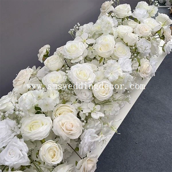 wedding arch hanging flowers