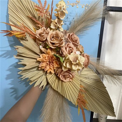 Canolbwynt Gwair Boho Pampas