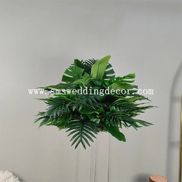 green wedding arrangements